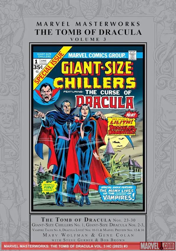 Marvel Masterworks: The Tomb Of Dracula Vol. 3 (Hardcover)