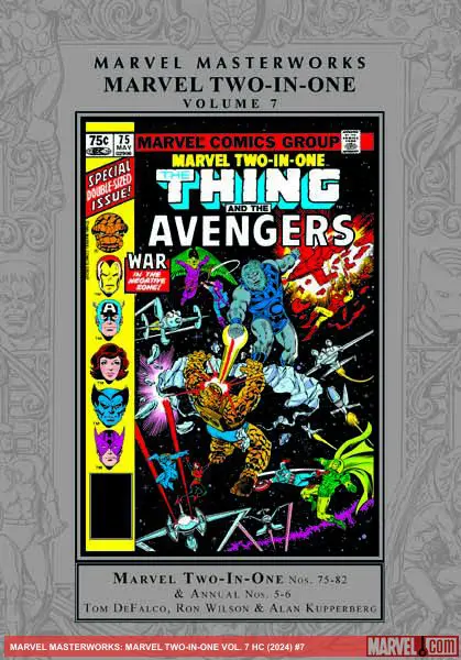 MARVEL MASTERWORKS: MARVEL TWO-IN-ONE VOL. 7 (Hardcover)