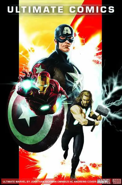 ULTIMATE MARVEL BY JONATHAN HICKMAN OMNIBUS HC ANDREWS COVER (Hardcover)