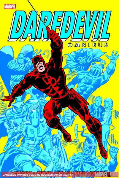 DAREDEVIL OMNIBUS VOL. 3 HC BUCKLER COVER (Hardcover)