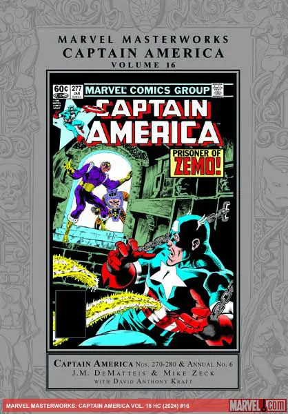 MARVEL MASTERWORKS: CAPTAIN AMERICA VOL. 16 HC (Hardcover)