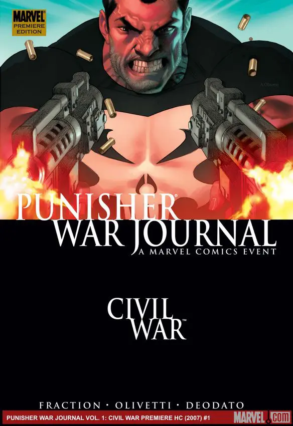 Punisher War Journal Vol. 1: Civil War Premiere (Hardcover)