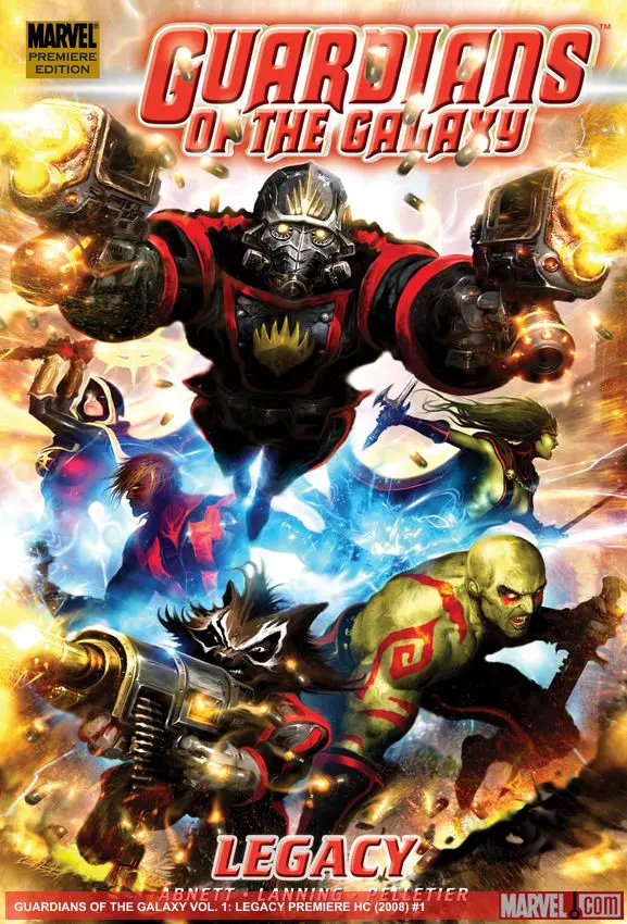 Guardians of the Galaxy Vol. 1: Legacy Premiere (Hardcover)