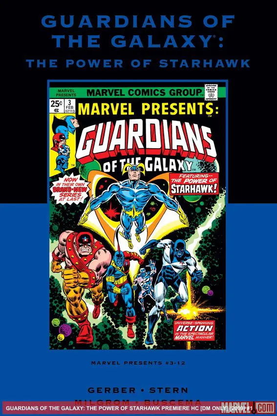 GUARDIANS OF THE GALAXY: THE POWER OF STARHAWK PREMIERE HC  DM ONLY  (Hardcover)