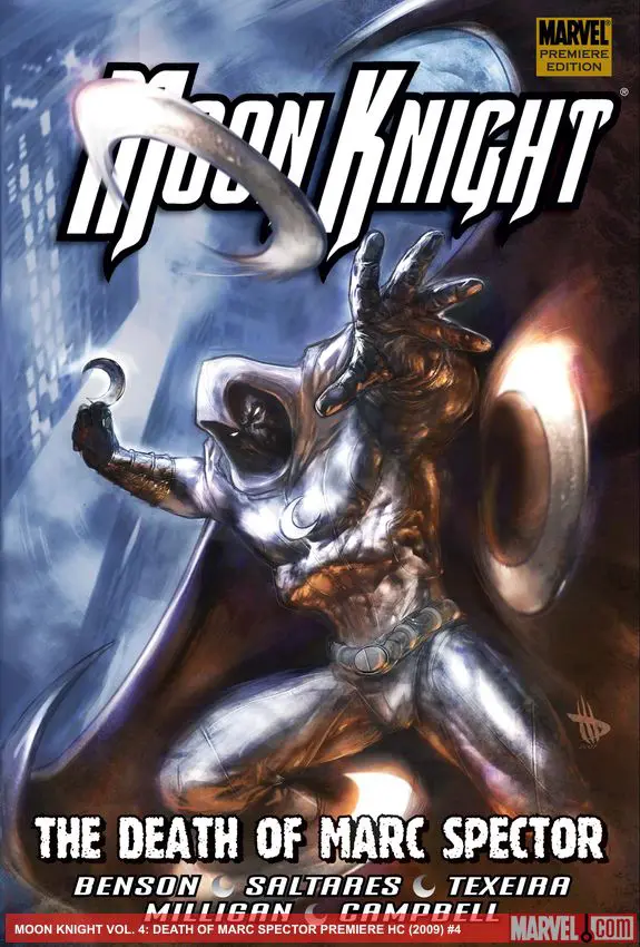 Moon Knight Vol. 4: Death of Marc Spector Premiere (Hardcover)