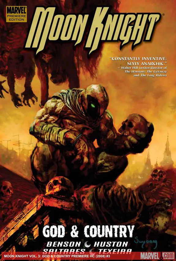 Moon Knight Vol. 3: God & Country Premiere (Hardcover)