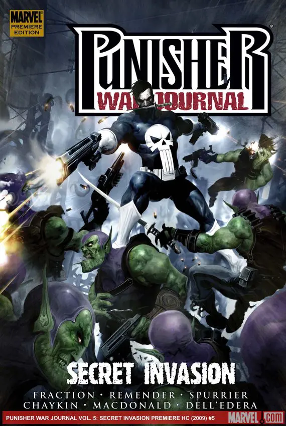 Punisher War Journal Vol. 5: Secret Invasion Premiere (Hardcover)