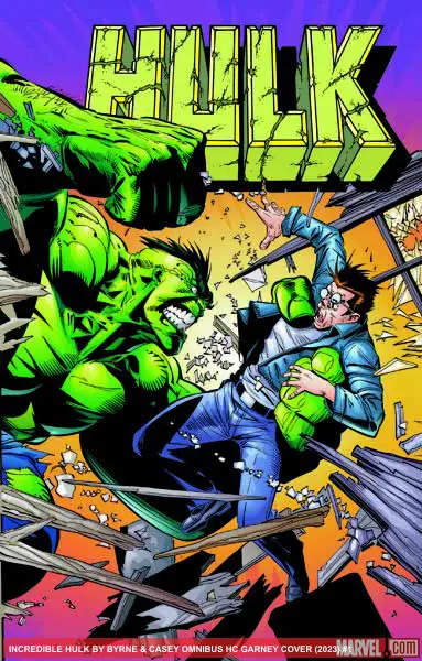 INCREDIBLE HULK BY BYRNE & CASEY OMNIBUS HC GARNEY COVER (Hardcover)