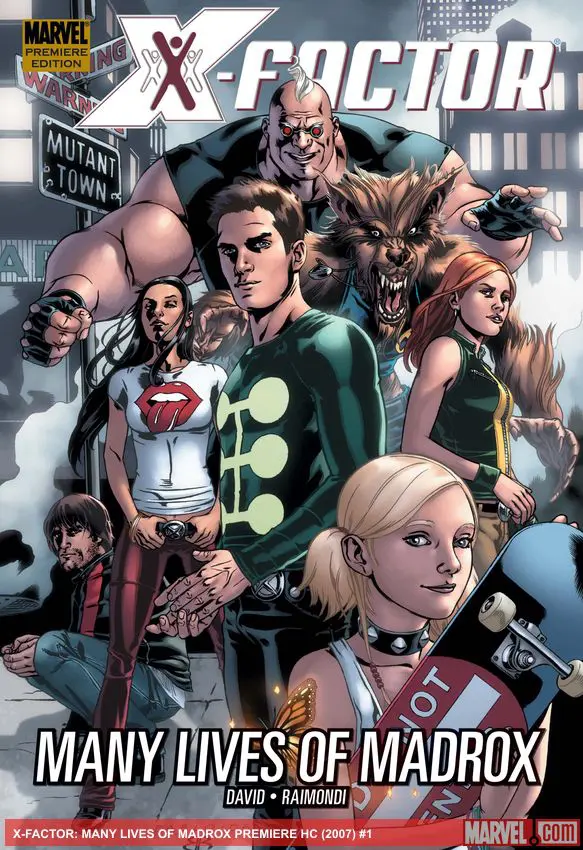 X-FACTOR: MANY LIVES OF MADROX (Hardcover)