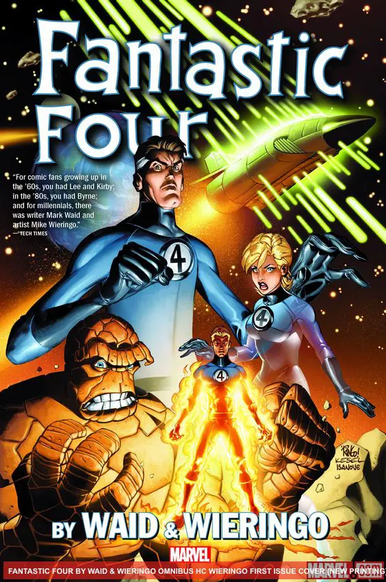FANTASTIC FOUR BY WAID & WIERINGO OMNIBUS HC WIERINGO FIRST ISSUE COVER  NEW PRINTING  (Hardcover)