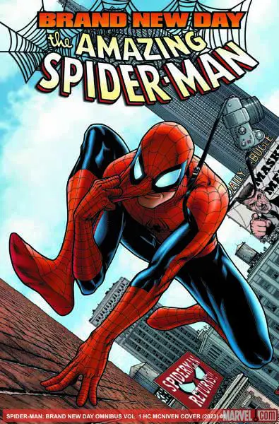 SPIDER-MAN: BRAND NEW DAY OMNIBUS VOL. 1 MCNIVEN COVER (Hardcover)