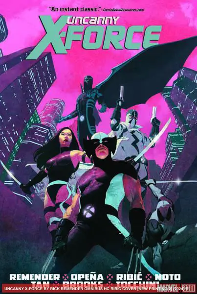 UNCANNY X-FORCE BY RICK REMENDER OMNIBUS HC RIBIC COVER  NEW PRINTING 2  (Hardcover)
