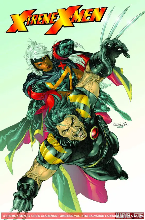 X-TREME X-MEN BY CHRIS CLAREMONT OMNIBUS VOL. 2 SALVADOR LARROCA STORM & WOLVERINE COVER (Hardcover)