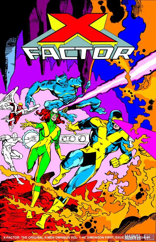 X-FACTOR: THE ORIGINAL X-MEN OMNIBUS VOL. 1 SIMONSON FIRST ISSUE COVER (Hardcover)