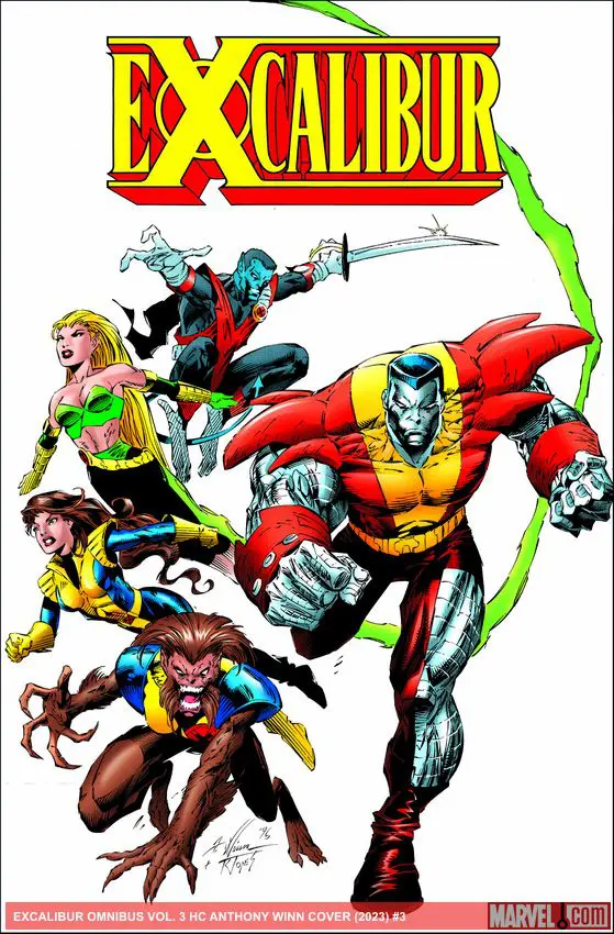 EXCALIBUR OMNIBUS VOL. 3 ANTHONY WINN COVER (Hardcover)