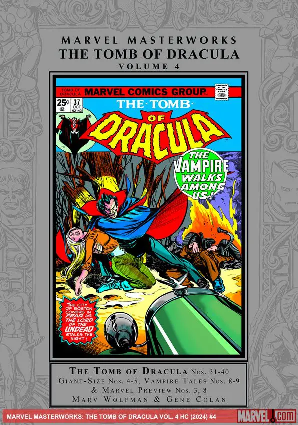 MARVEL MASTERWORKS: THE TOMB OF DRACULA VOL. 4 (Hardcover)