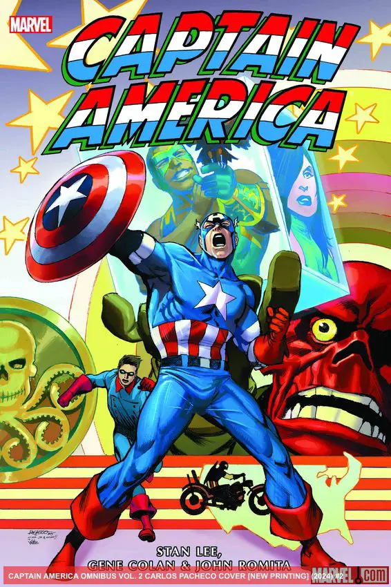 CAPTAIN AMERICA OMNIBUS VOL. 2 HC CARLOS PACHECO COVER  NEW PRINTING  (Hardcover)