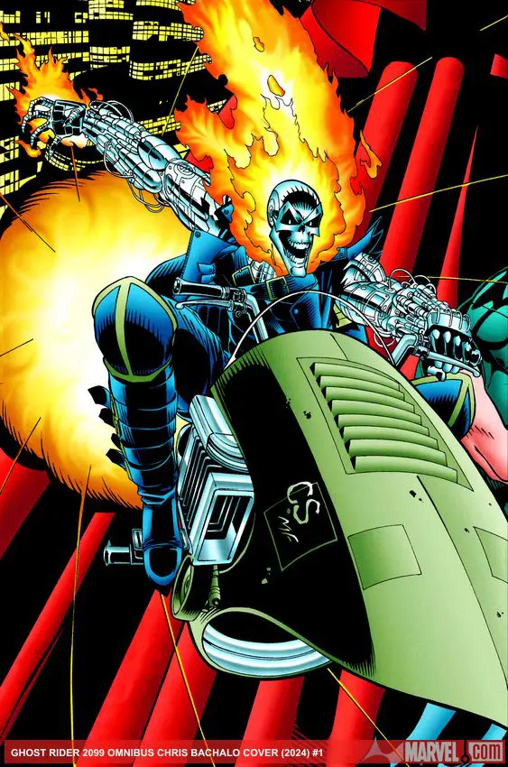 GHOST RIDER 2099 OMNIBUS HC CHRIS BACHALO COVER (Hardcover)