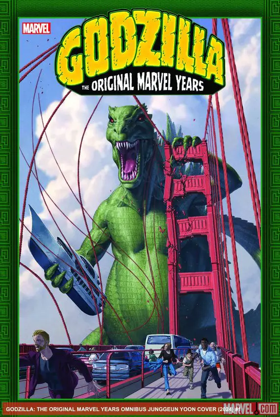 GODZILLA: THE ORIGINAL MARVEL YEARS OMNIBUS HC JUNGGEUN YOON COVER (Hardcover)