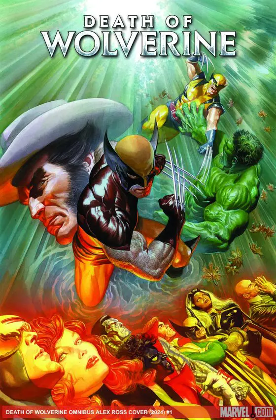 DEATH OF WOLVERINE OMNIBUS ALEX ROSS COVER (Hardcover)