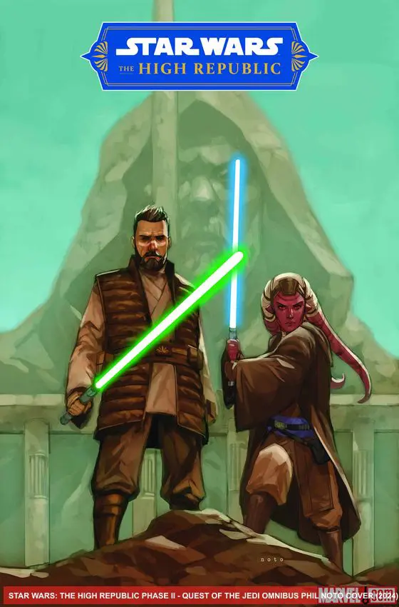 STAR WARS: THE HIGH REPUBLIC PHASE II - QUEST OF THE JEDI OMNIBUS PHIL NOTO COVER (Hardcover)