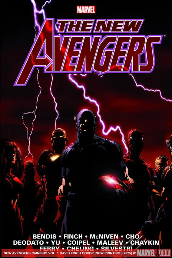 NEW AVENGERS OMNIBUS VOL. 1 HC DAVID FINCH COVER  NEW PRINTING  (Hardcover)