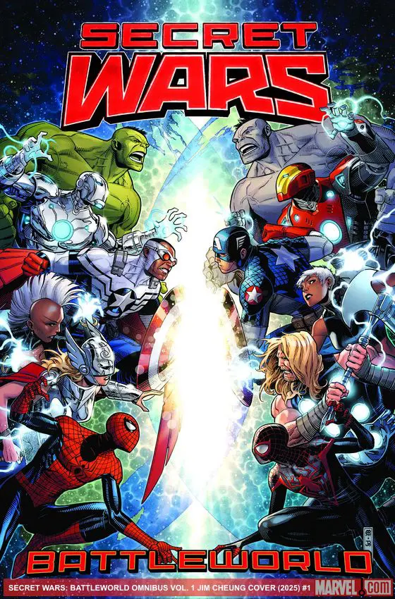 SECRET WARS: BATTLEWORLD OMNIBUS VOL. 1 JIM CHEUNG COVER (Hardcover)