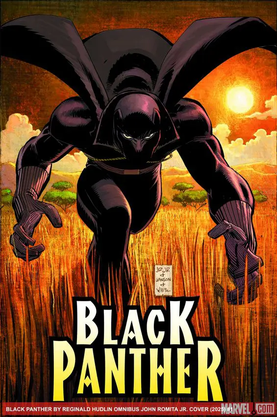 BLACK PANTHER BY REGINALD HUDLIN OMNIBUS JOHN ROMITA JR. COVER (Hardcover)