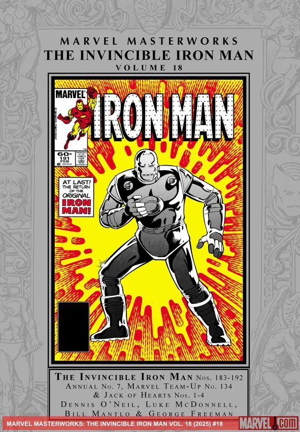 MARVEL MASTERWORKS: THE INVINCIBLE IRON MAN VOL. 18 (Hardcover)