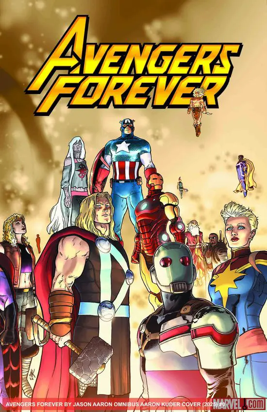 AVENGERS FOREVER BY JASON AARON OMNIBUS AARON KUDER COVER (Hardcover)