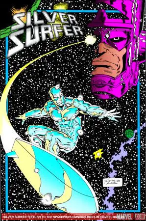 SILVER SURFER: RETURN TO THE SPACEWAYS OMNIBUS RON LIM COVER (Hardcover)