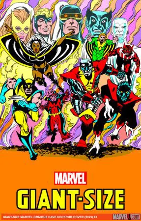 GIANT-SIZE MARVEL OMNIBUS DAVE COCKRUM COVER (Hardcover)