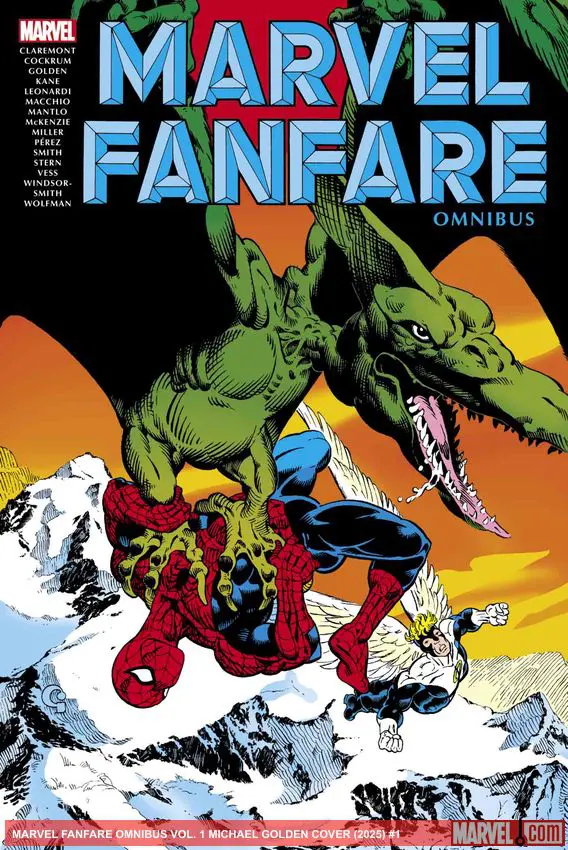 MARVEL FANFARE OMNIBUS VOL. 1 MICHAEL GOLDEN COVER (Hardcover)