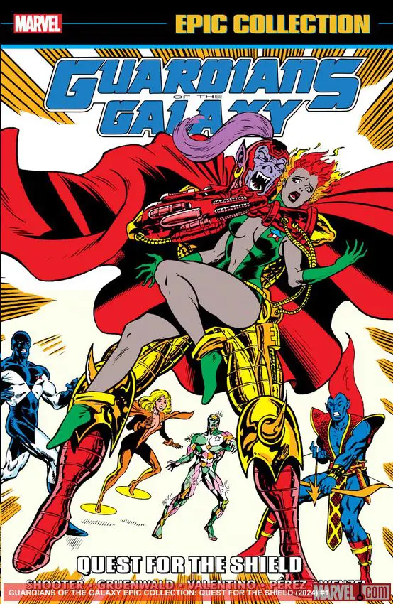 GUARDIANS OF THE GALAXY EPIC COLLECTION: QUEST FOR THE SHIELD (Trade Paperback)