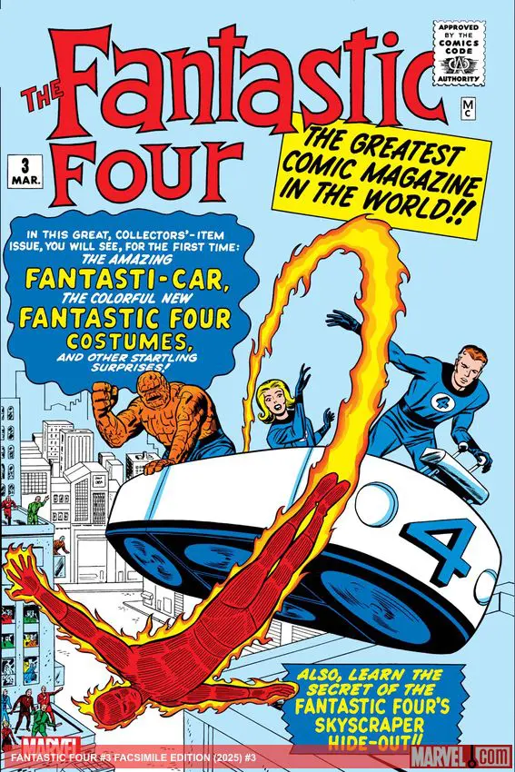 FANTASTIC FOUR FACSIMILE EDITION (2025) #3