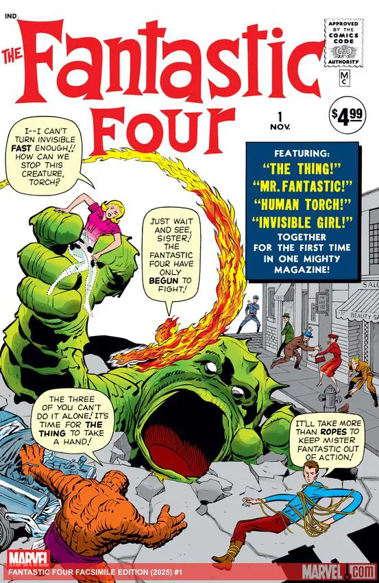 FANTASTIC FOUR FACSIMILE EDITION (2025) #1