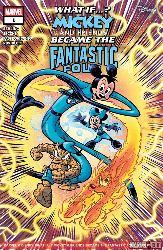 MARVEL & DISNEY: WHAT IF...? MICKEY & FRIENDS BECAME THE FANTASTIC FOUR (2025) #1