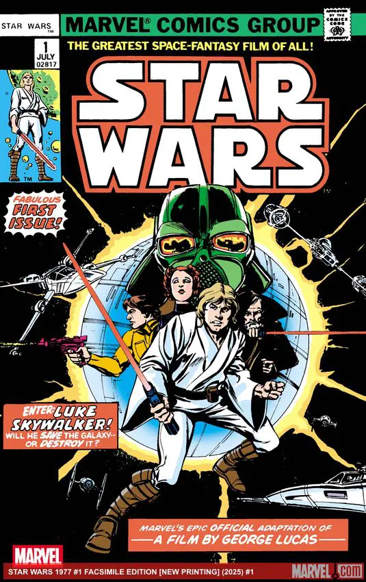 STAR WARS 1977 FACSIMILE EDITION (2025) #1