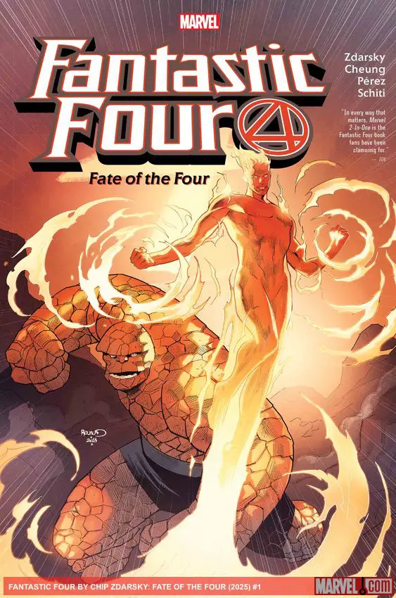 FANTASTIC FOUR BY CHIP ZDARSKY: FATE OF THE FOUR (Trade Paperback)