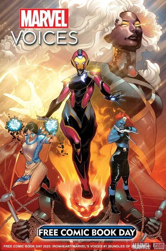 FREE COMIC BOOK DAY 2025: IRONHEART/MARVEL'S VOICES (2025) #1
