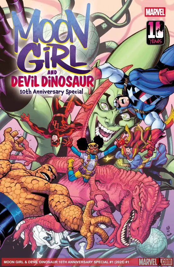 MOON GIRL & DEVIL DINOSAUR 10TH ANNIVERSARY SPECIAL (2025) #1