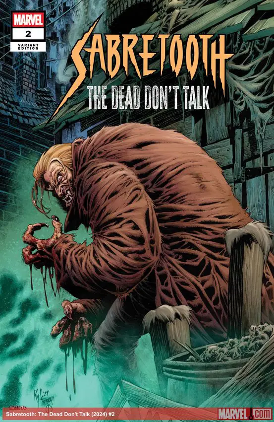 Sabretooth: The Dead Don't Talk (2024) #2 (Variant)
