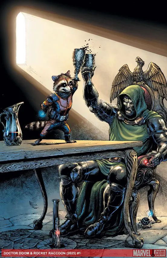 DOCTOR DOOM & ROCKET RACCOON (2025) #1 (Variant)