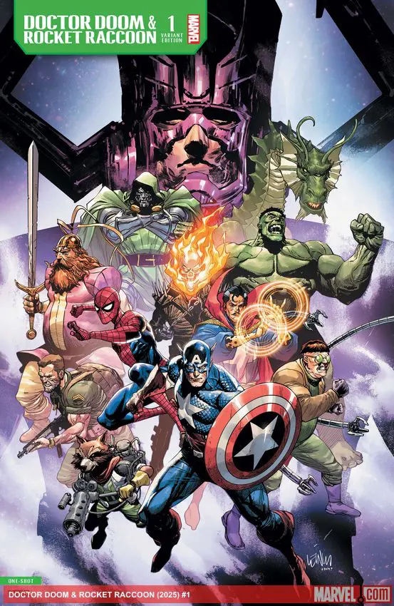 DOCTOR DOOM & ROCKET RACCOON (2025) #1 (Variant)