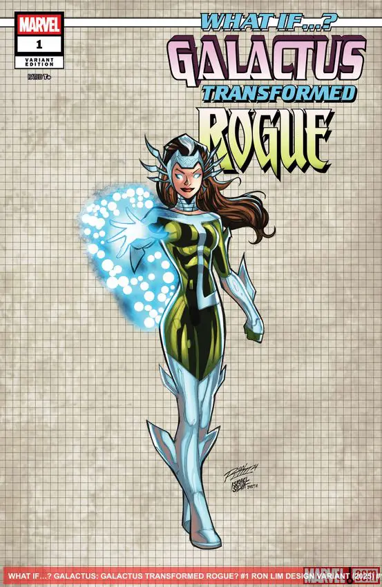 WHAT IF…? GALACTUS: GALACTUS TRANSFORMED ROGUE? #1 RON LIM DESIGN VARIANT (2025) #1 (Variant)