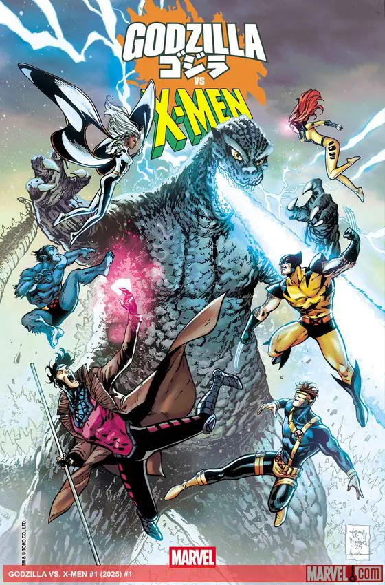 GODZILLA VS. X-MEN (2025) #1