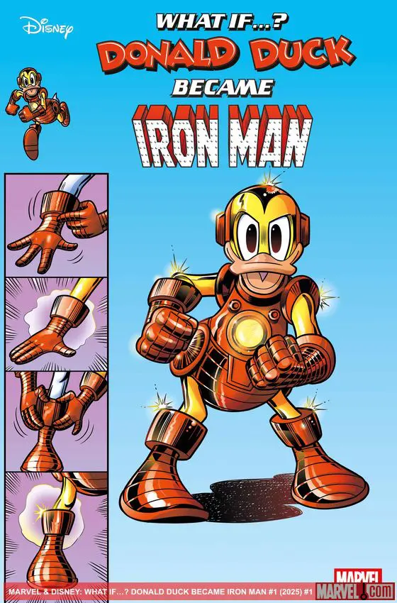 MARVEL & DISNEY: WHAT IF…? DONALD DUCK BECAME IRON MAN (2025) #1