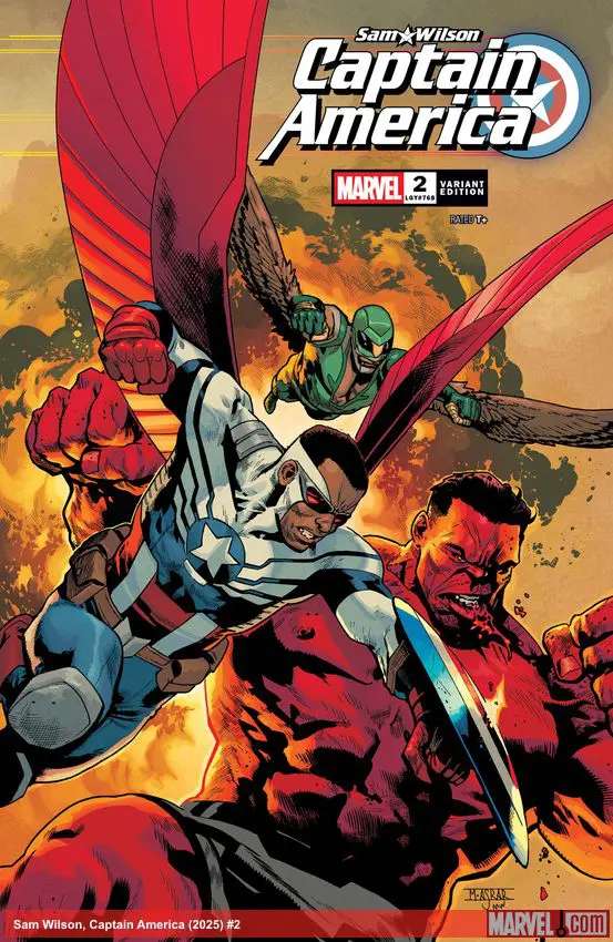 Sam Wilson, Captain America (2025) #2 (Variant)