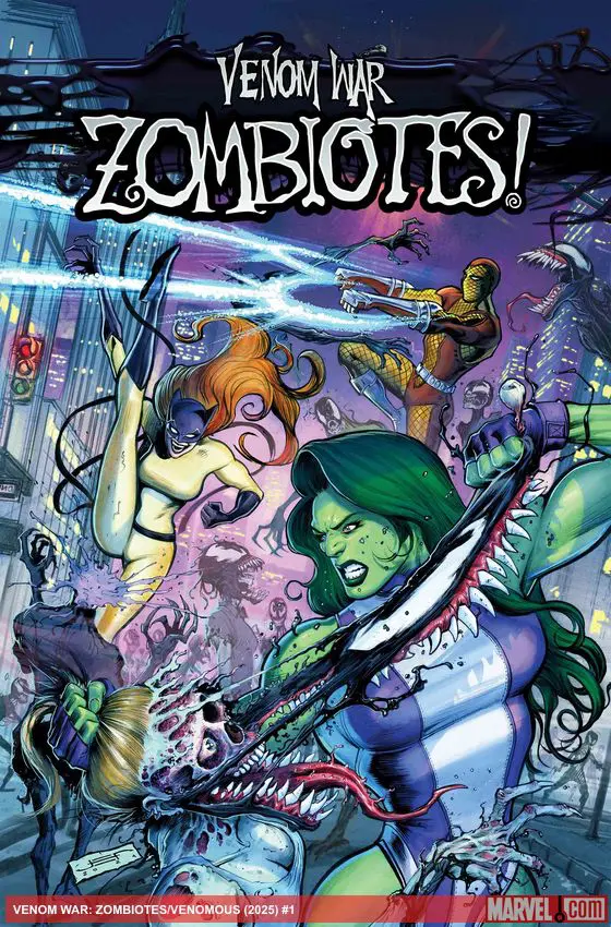 VENOM WAR: ZOMBIOTES/VENOMOUS (Trade Paperback)