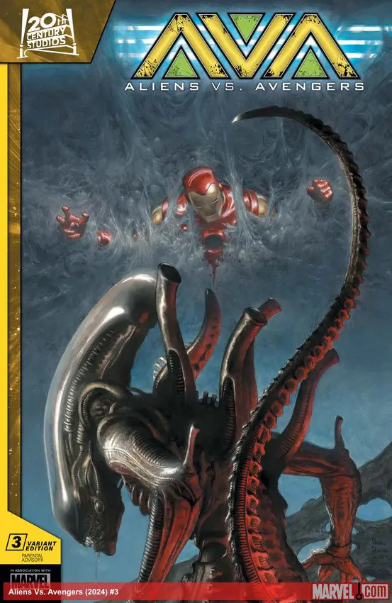 Aliens Vs. Avengers (2024) #3 (Variant)